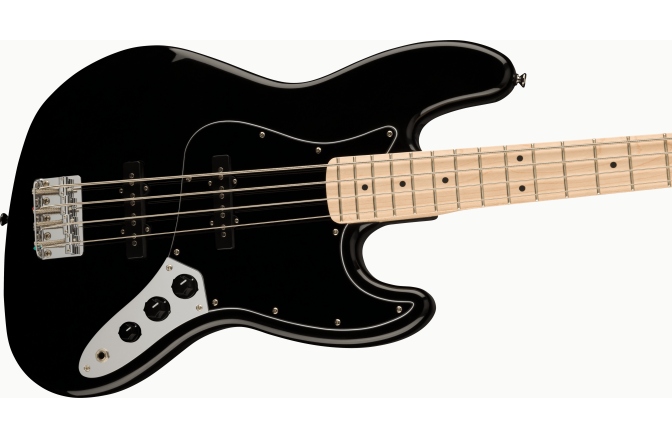 Chitară Bas Fender Squier Affinity Series™ Jazz Bass Maple Fingerboard Black Pickguard Black