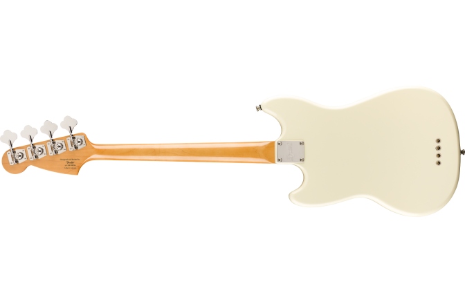 Chitară Bas Fender Squier Classic Vibe '60s Mustang Bass Laurel Fingerboard Olympic White