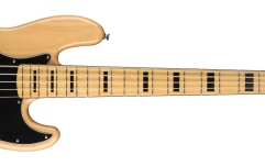 Chitară Bas Fender Squier Classic Vibe '70s Jazz Bass V Maple Fingerboard Natural