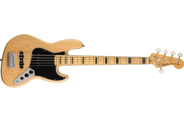 Classic Vibe '70s Jazz Bass V Maple Fingerboard Natural