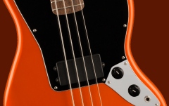 Chitară Bas Fender Squier FSR Affinity Series™ Jaguar Bass H Laurel Fingerboard Black Pickguard Matching Headstock Metallic Orange