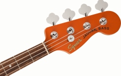 Chitară Bas Fender Squier FSR Affinity Series™ Jaguar Bass H Laurel Fingerboard Black Pickguard Matching Headstock Metallic Orange