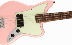 Chitară Bas Fender Squier FSR Affinity Series™ Jaguar Bass H Laurel Fingerboard Mint Pickguard Matching Headstock Shell Pink