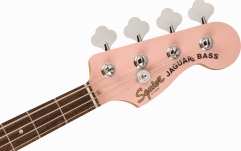 Chitară Bas Fender Squier FSR Affinity Series™ Jaguar Bass H Laurel Fingerboard Mint Pickguard Matching Headstock Shell Pink
