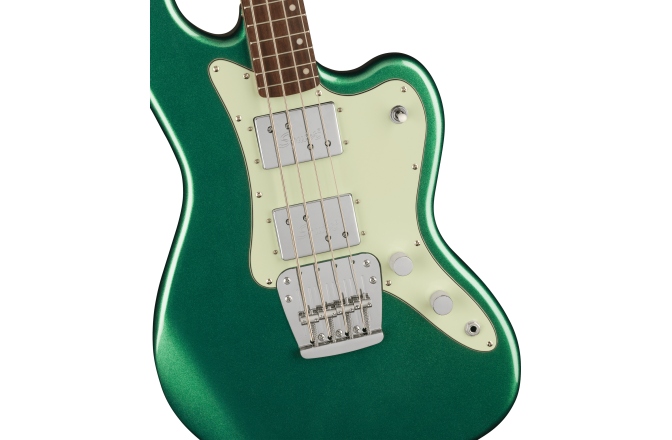 Chitară Bas Fender Squier Paranormal Rascal Bass HH Laurel Fingerboard Mint Pickguard Sherwood Green