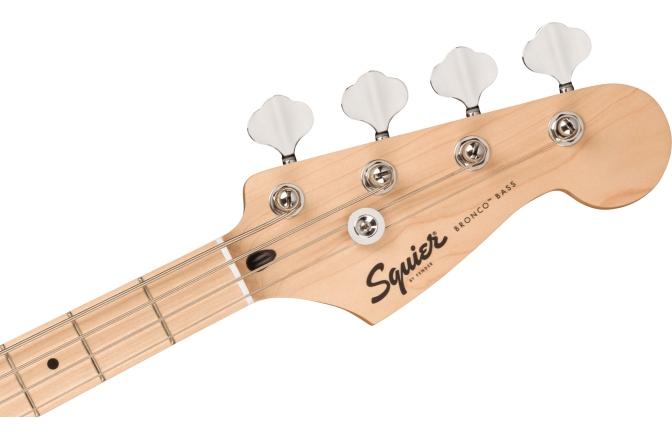 Chitară Bas Fender Squier Sonic Bronco Bass Maple Fingerboard White Pickguard Tahitian Coral
