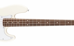 Chitara bas Fender Standard Jazz Bass LF White Pickguard Olympic White