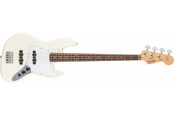 Standard Jazz Bass LF White Pickguard Olympic White Standard Jazz Bass LF White Pickguard Olympic White