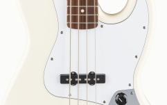 Chitara bas Fender Standard Jazz Bass LF White Pickguard Olympic White