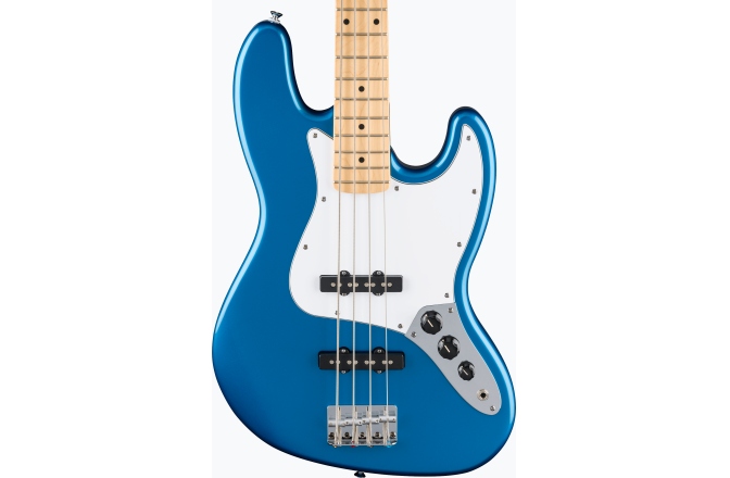 Chitara bas Fender Standard Jazz Bass MF White Pickguard Aqua Marine Metallic