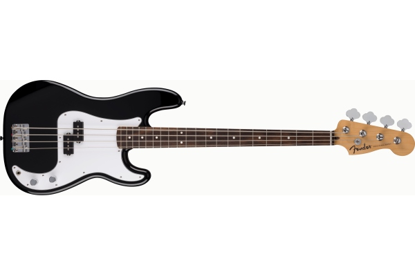 Standard Precision Bass LF White Pickguard Black