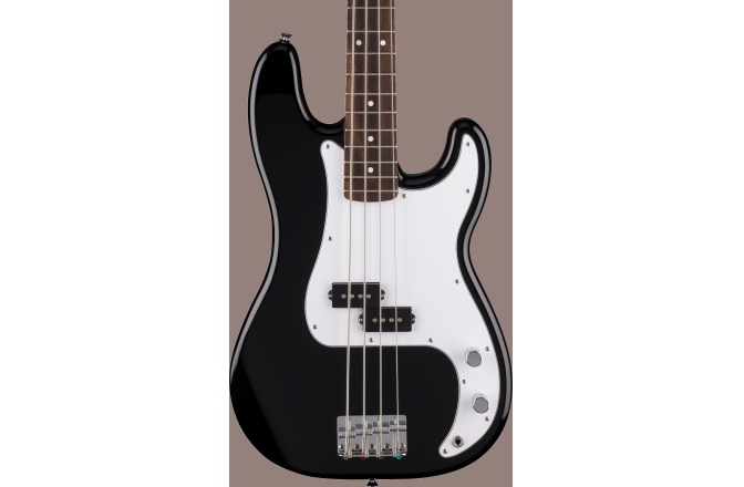 Chitara bas Fender Standard Precision Bass LF White Pickguard Black