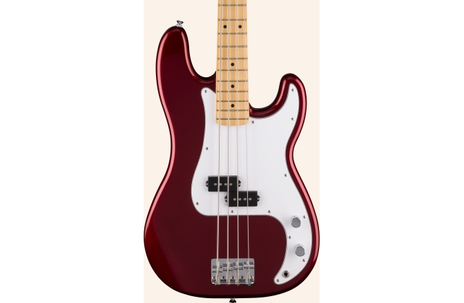 Chitara bas Fender Standard Precision Bass MF White Pickguard Candy Cola