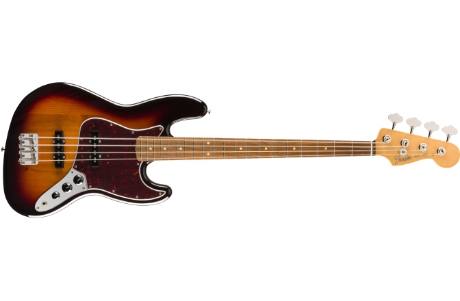 Chitară Bas Fender Vintera® '60s Jazz Bass®, Pau Ferro Fingerboard, 3-Color Sunburst