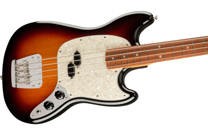 Chitară Bas Fender Vintera® '60s Mustang Bass®, Pau Ferro Fingerboard, 3-Color Sunburst