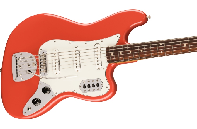 Chitară Bas Fender Vintera II '60s Bass VI Rosewood Fingerboard Fiesta Red