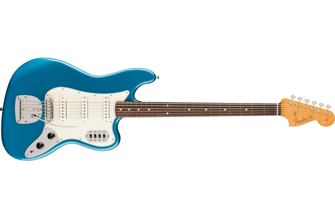 Chitară Bas Fender Vintera II '60s Bass VI Rosewood Fingerboard Lake Placid Blue