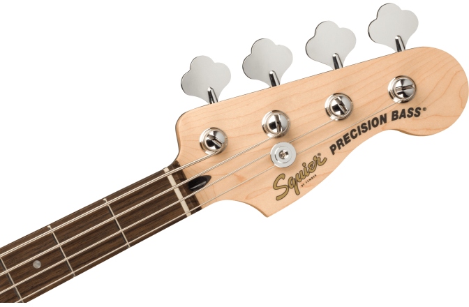 Chitară bass 4 corzi Fender Squier Affinity Precision Bass PJ Laurel Fingerboard Black Pickguard Charcoal Frost Metallic