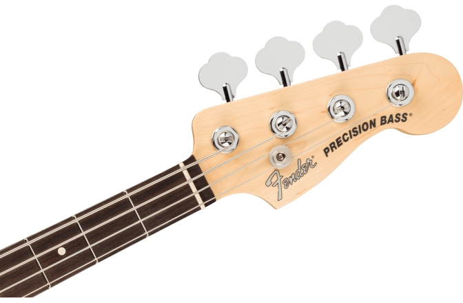 Chitară bass cu 4 corzi Fender American Performer Precision Bass Arctic White