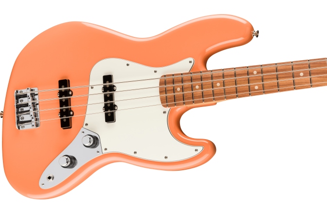 Chitară bass cu 4 corzi Fender Limited Edition Player Jazz Bass Pau Ferro Pacific Peach