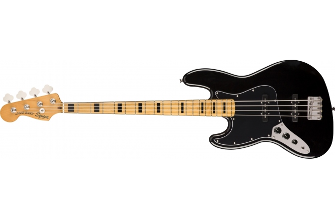 Chitară bass cu 4 corzi Fender Squier Classic Vibe 70s Jazz Bass Left-Handed Black