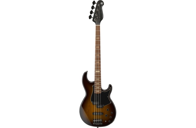 Chitară bass electric activ cu 4 corzi Yamaha BB734A Dark Coffee Sunburst