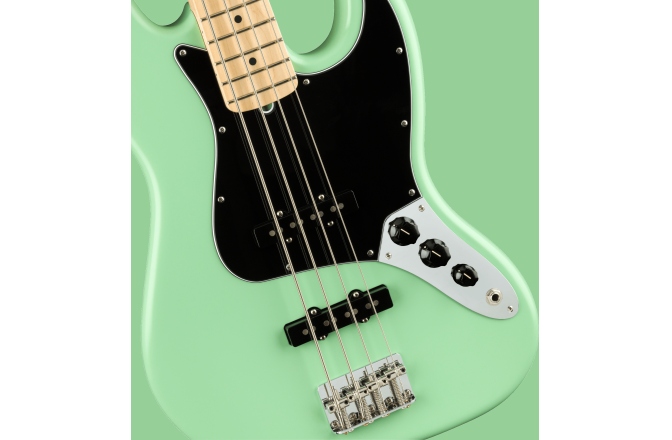 Chitară Bass Fender American Performer Jazz Bass MF Satin Surf Green