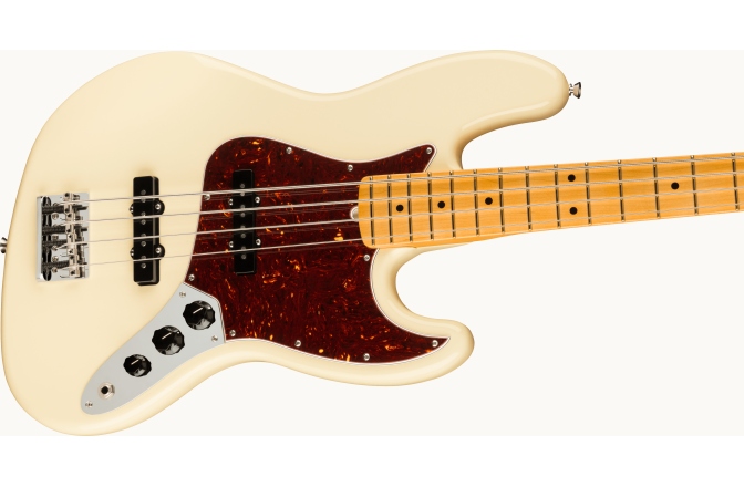 Chitară Bass Fender American Professional II Jazz Bass MF Olympic White