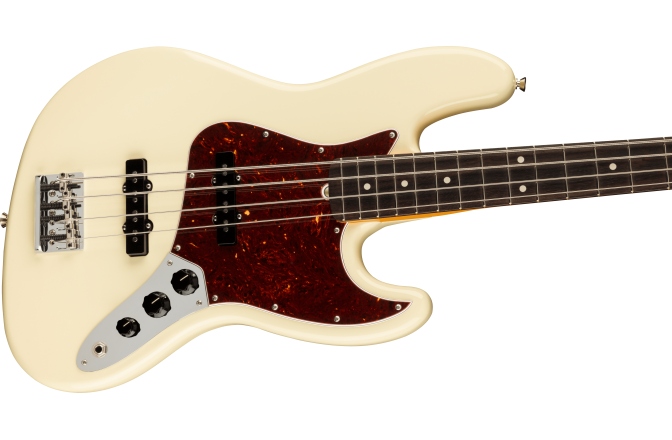 Chitară bass Fender American Professional II Jazz Bass Olympic White