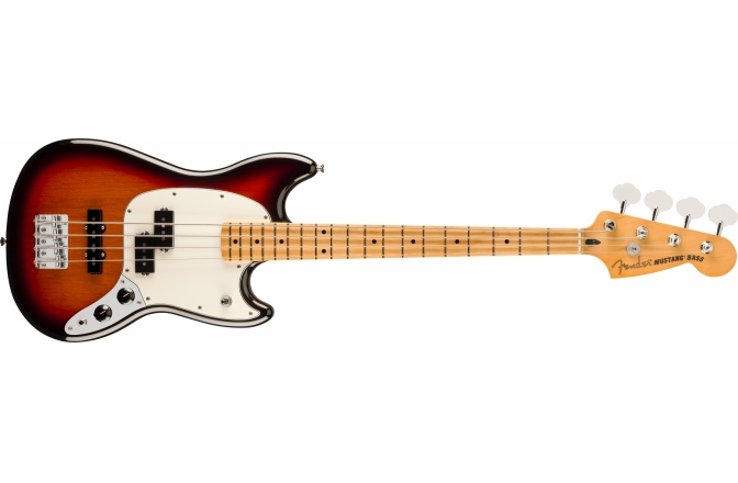 Chitară Bass Fender Player II Mustang Bass PJ MN 3-Color Sunburst