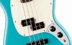 Chitară Bass Fender Player II Mustang Bass PJ RW Aquatone Blue