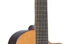 Chitară clasică 8 corzi Ortega Performer Series Classical Guitar 4/4 8 String - Natural Cedar + Bag