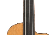 Chitară clasică 8 corzi Ortega Performer Series Classical Guitar 4/4 8 String - Natural Cedar + Bag
