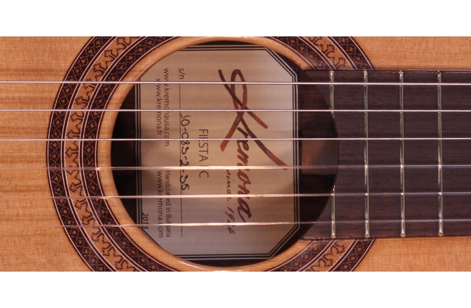 Chitară clasică Kremona Artist Fiesta FC Solid Red Cedar/Solid Indian Rosewood