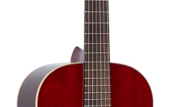 Chitară clasică  Ortega Classical Guitar Family Series 7/8 - Wine red + Bag