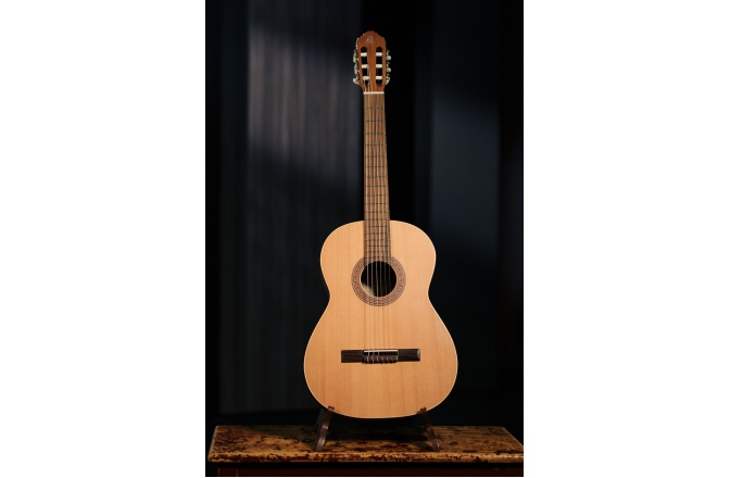 Chitară Clasică Ortega Classical Traditional 4/4 + Gigbag Made in Spain NT American Cedar + Bubinga R180