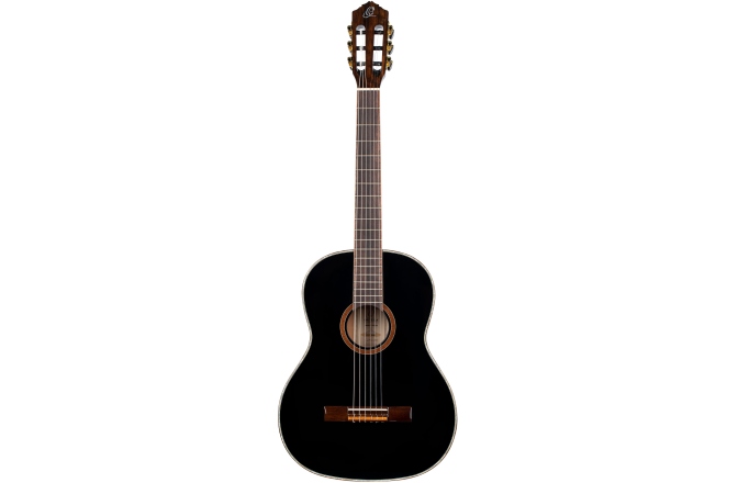 Chitară clasică Ortega Family Series Classical Guitar 4/4 Slim Neck - black + bag