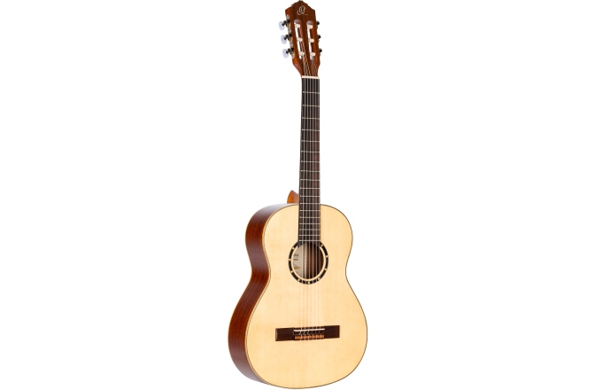 Chitară clasică  Ortega Family Series Gloss Edition 6 String 3/4 - Spruce Top + Bag