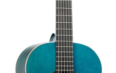 Chitară clasică   Ortega Family Series Nylon String Guitar 6 String 3/4 - Ocean Blue + Bag