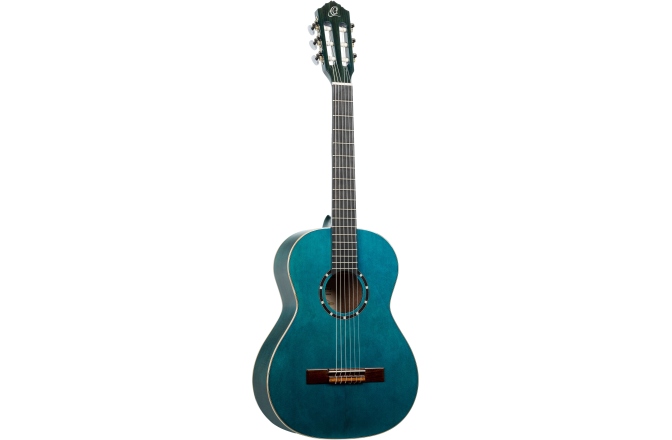 Chitară clasică   Ortega Family Series Nylon String Guitar 6 String 3/4 - Ocean Blue + Bag