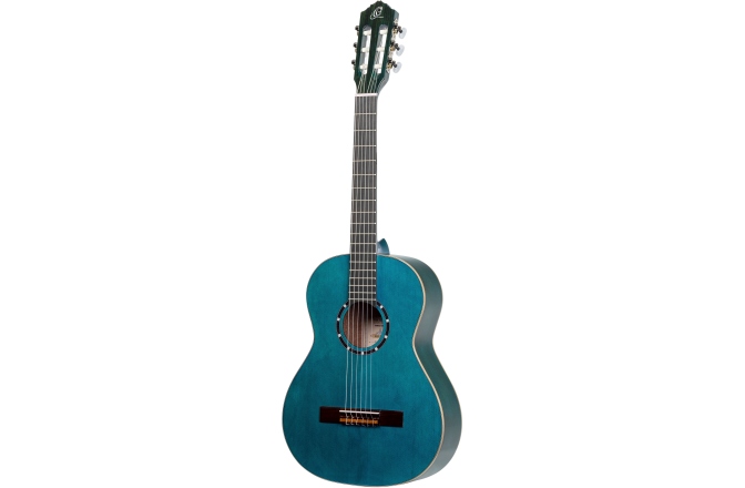 Chitară clasică   Ortega Family Series Nylon String Guitar 6 String 3/4 - Ocean Blue + Bag