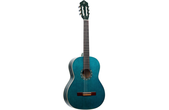 Chitară clasică  Ortega Family Series Nylon String Guitar 6 String 4/4 - Ocean Blue + Bag