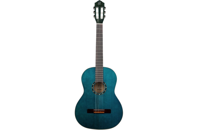 Chitară clasică  Ortega Family Series Nylon String Guitar 6 String 4/4 - Ocean Blue + Bag
