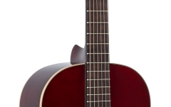 Chitară clasică Ortega Family Series Pro Classical Guitar 4/4 Slim Neck - wine red  + bag