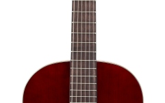 Chitară clasică Ortega Family Series Pro Classical Guitar 4/4 Slim Neck - wine red  + bag