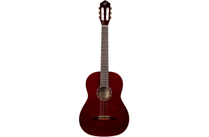 Chitară clasică Ortega Family Series Pro Classical Guitar 4/4 Slim Neck - wine red  + bag