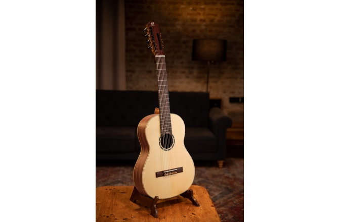 Chitară clasică Ortega Family Series Pro Classical Guitar 7 String - Solid Spruce + Bag