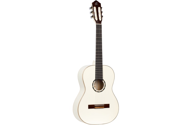 Chitară clasică Ortega FS 7/8 Classical Guitar 6 String - White + Gigbag