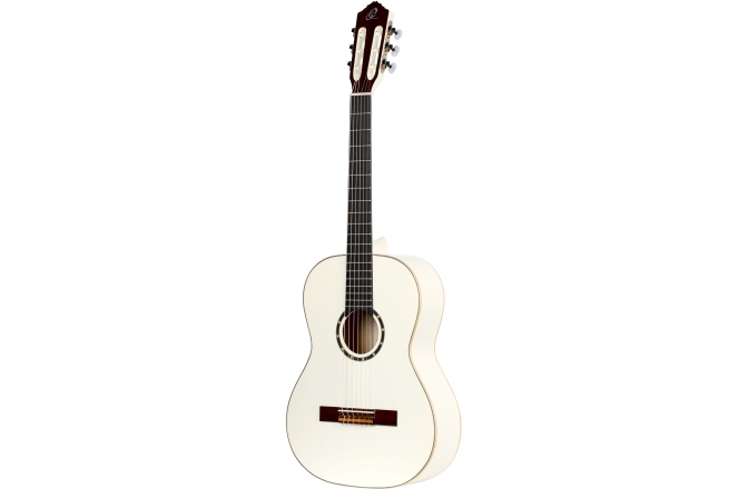 Chitară clasică Ortega FS 7/8 Classical Guitar 6 String - White + Gigbag