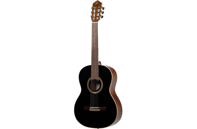 Chitară clasică Ortega Performer Series Nylon String Guitar 6 String - Black + Bag